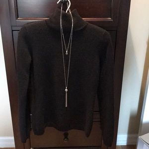 Black Cashmere turtle neck sweater